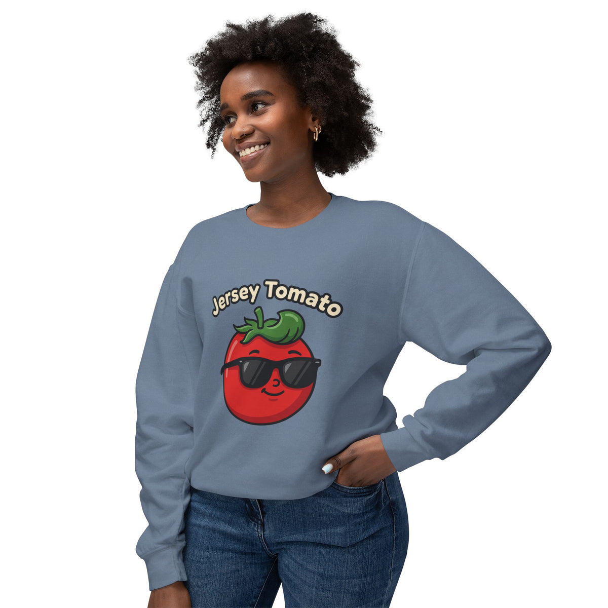 Comfort Colors Crewneck Sweatshirt - Jersey Tomato