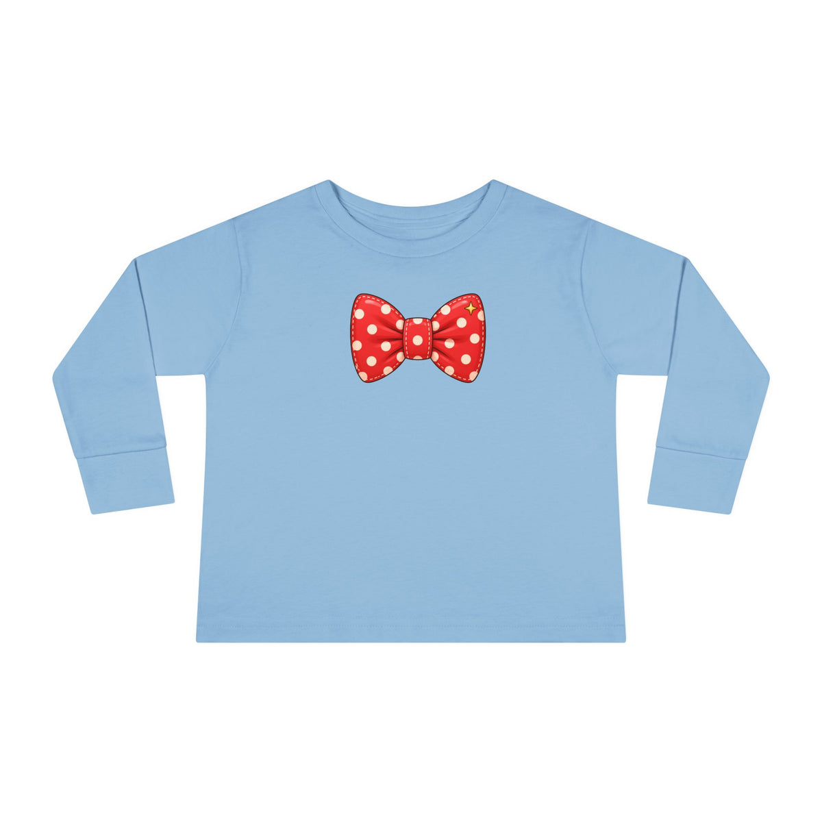 Toddler Long Sleeve Tee - Bow