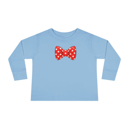 Toddler Long Sleeve Tee - Bow