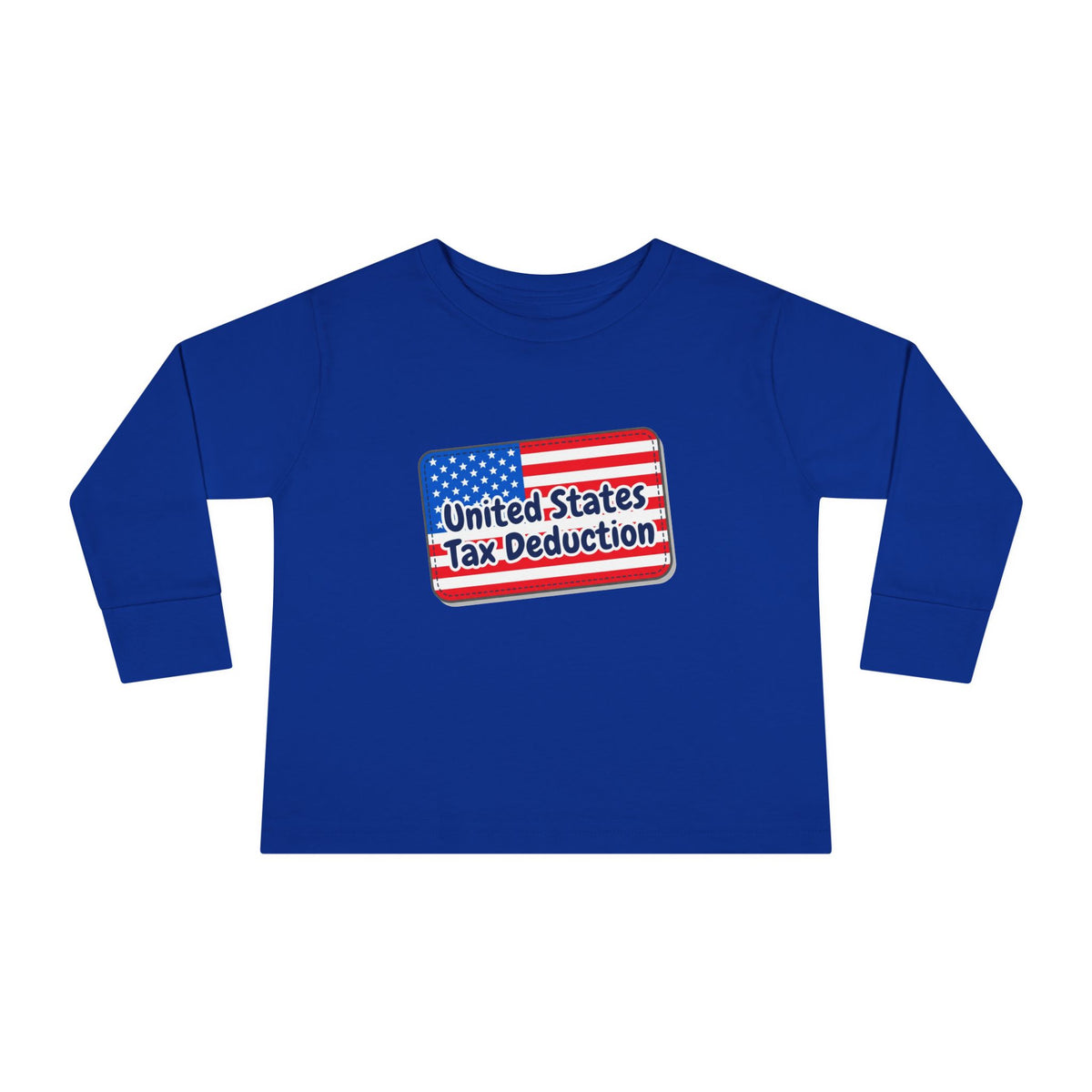 Toddler Long Sleeve Tee - United States Tax Deduction