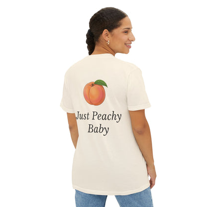 Comfort Colors SS T-Shirt *Pocket* - Just Peachy Baby