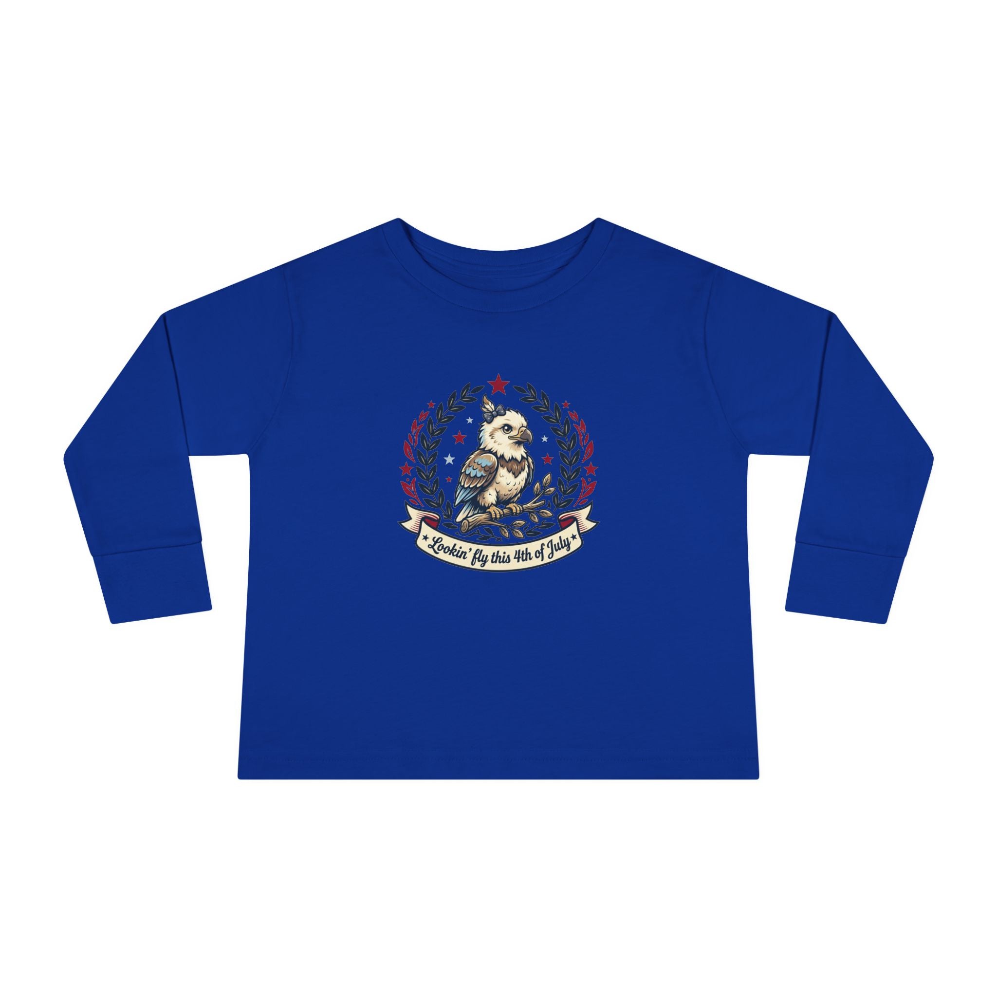 Toddler Long Sleeve Tee — Lookin' Fly This 4th of July