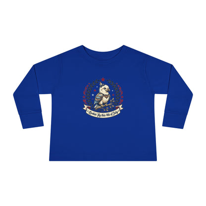 Toddler Long Sleeve Tee — Lookin' Fly This 4th of July