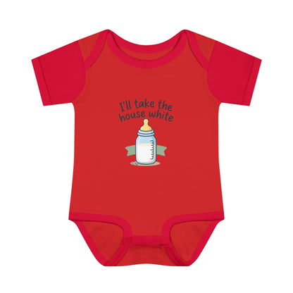Infant Onesie - I'll Take the House White