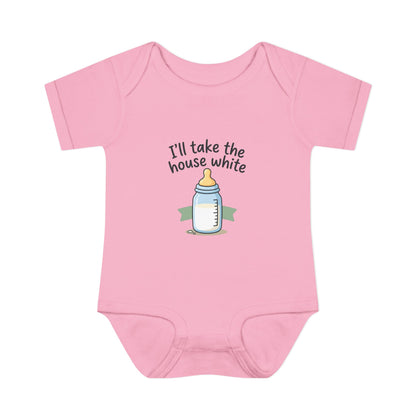 Infant Onesie - I'll Take the House White