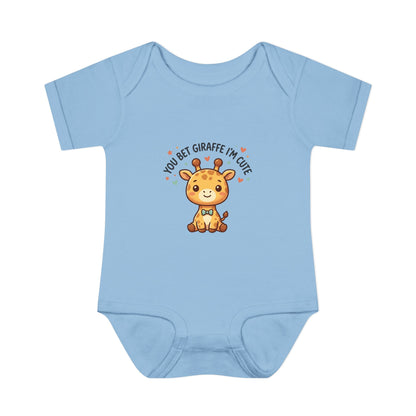 Infant Onesie - You Bet Giraffe I’m Cute