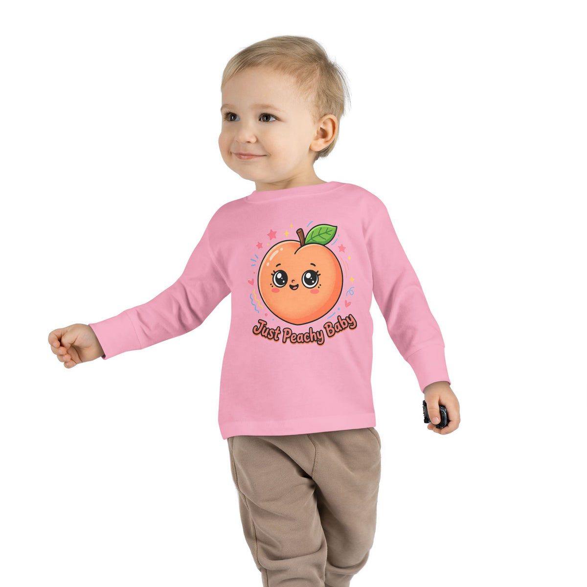 Toddler Long Sleeve Tee - Just Peachy Baby