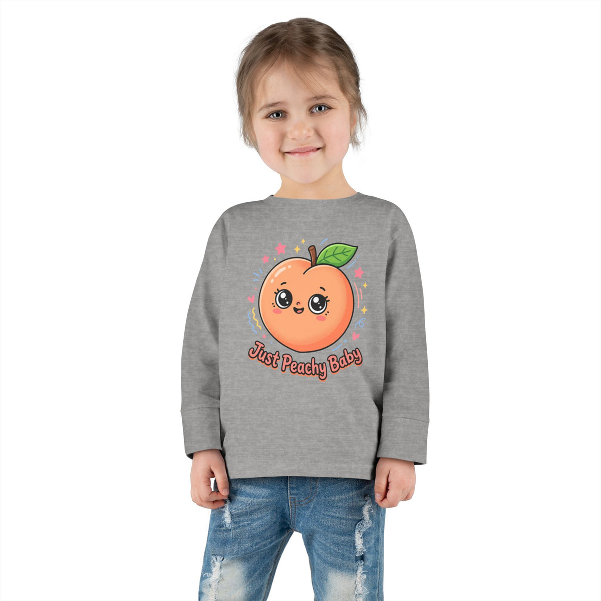 Toddler Long Sleeve Tee - Just Peachy Baby