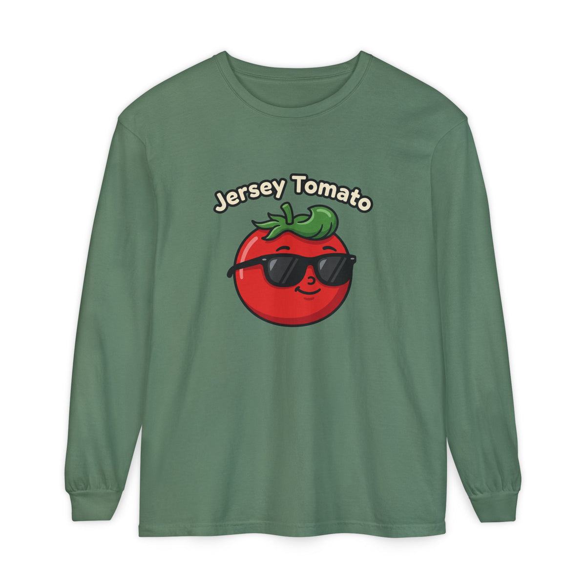 Comfort Colors LS T-Shirt *No Pocket* - Jersey Tomato
