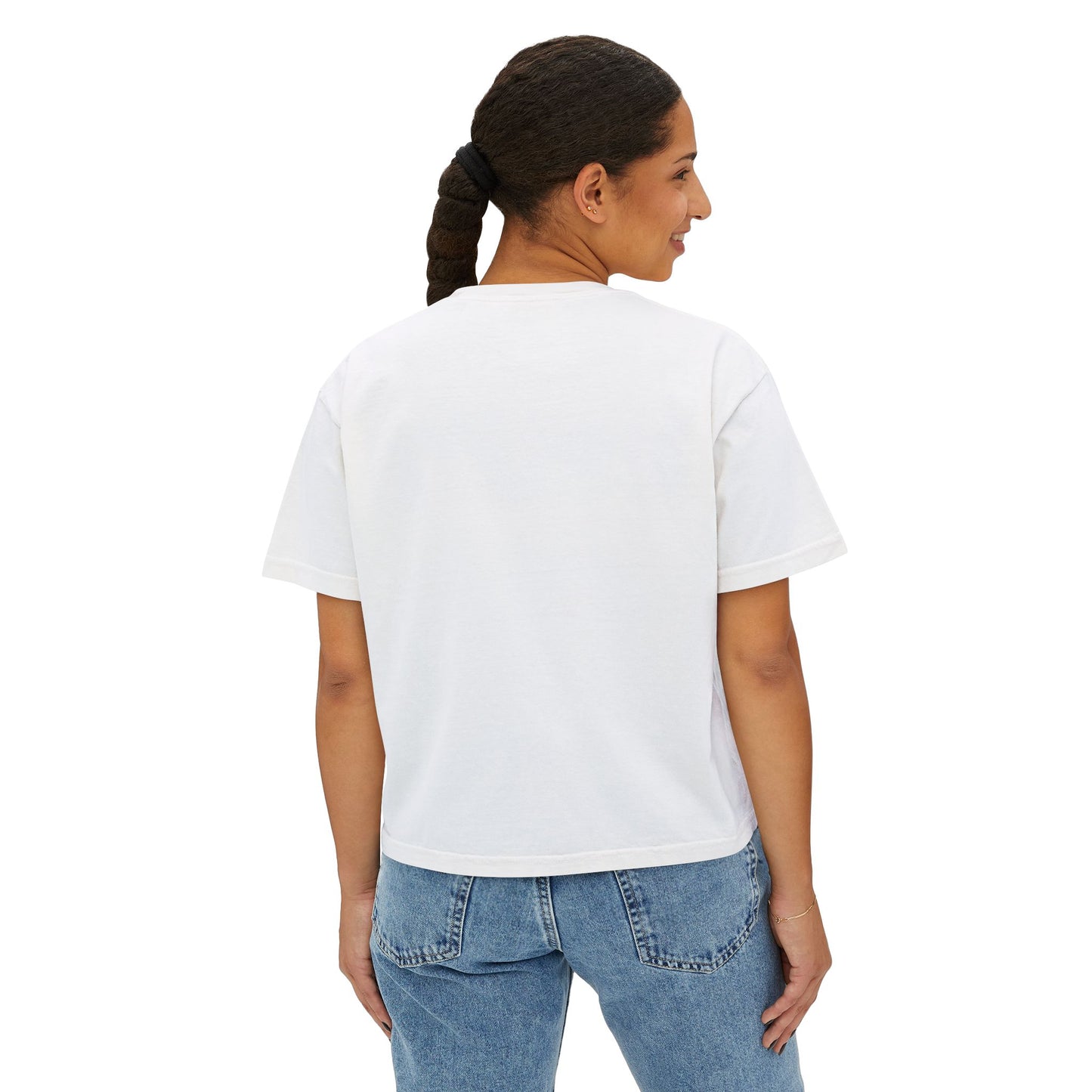 Women's SS Boxy Tee - Jersey Tomato