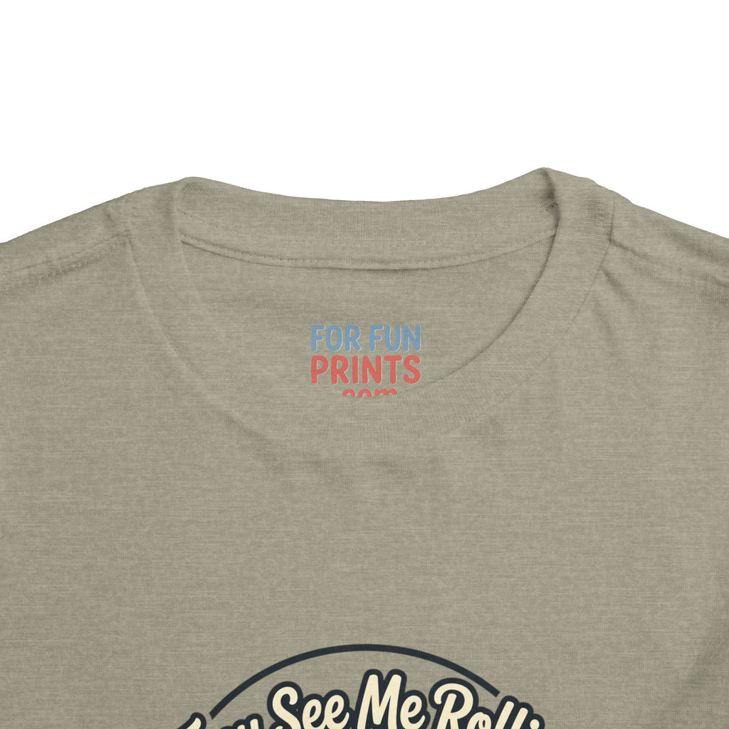 They See Me Rollin' Toddler Tee - Cute Golf Cart Cartoon Kids T-Shirt