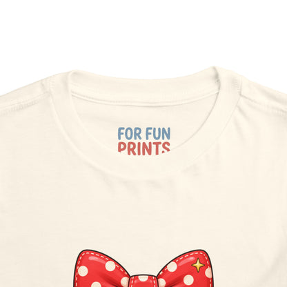 Toddler Short Sleeve Tee - Bow