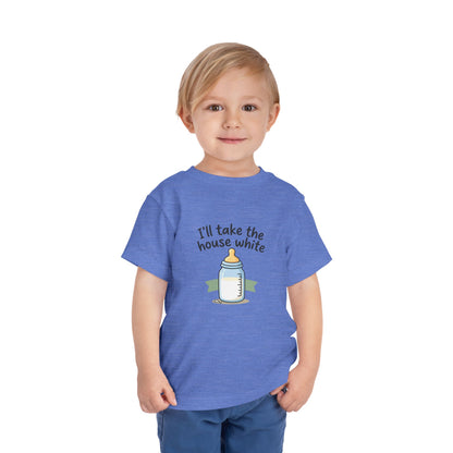 Toddler Tee - I'll Take the House White