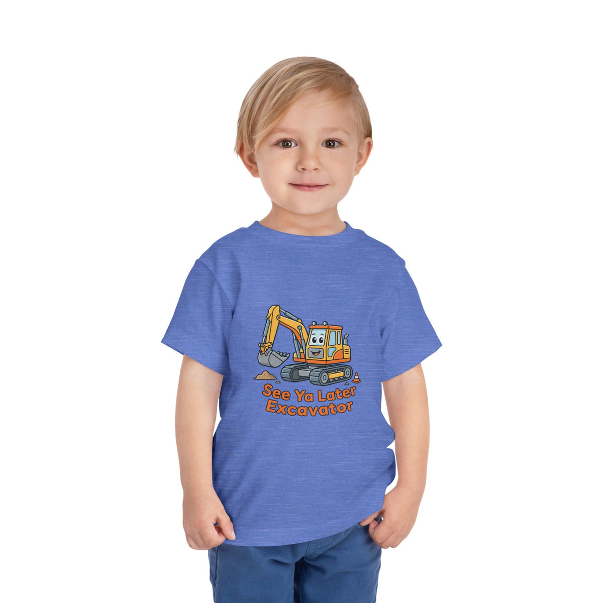 Toddler Tee — See Ya Later Excavator