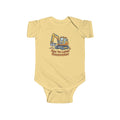 Baby Bodysuit — Cute Excavator 'See Ya Later Excavator'