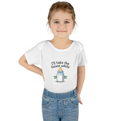 Infant Onesie - I'll Take the House White