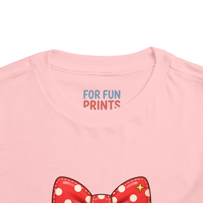 Toddler Short Sleeve Tee - Bow