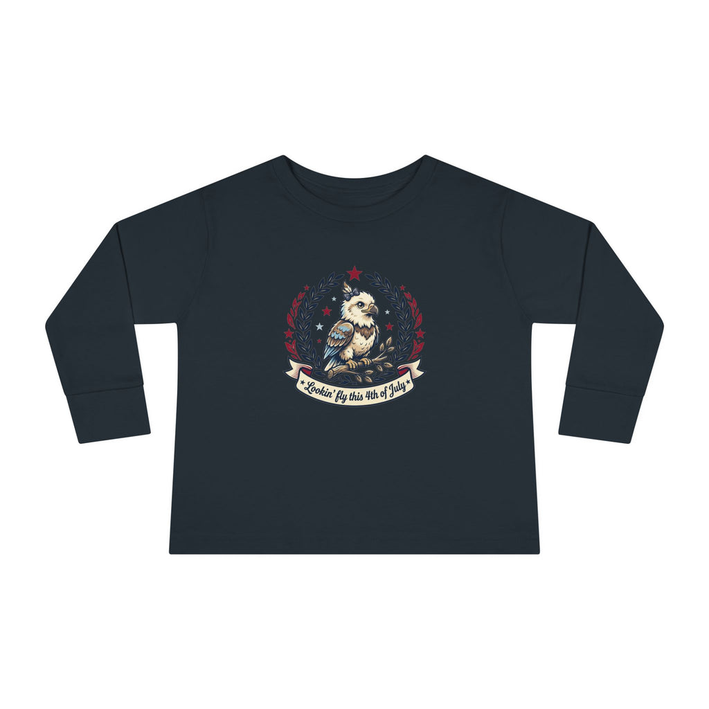 Toddler Long Sleeve Tee — Lookin' Fly This 4th of July