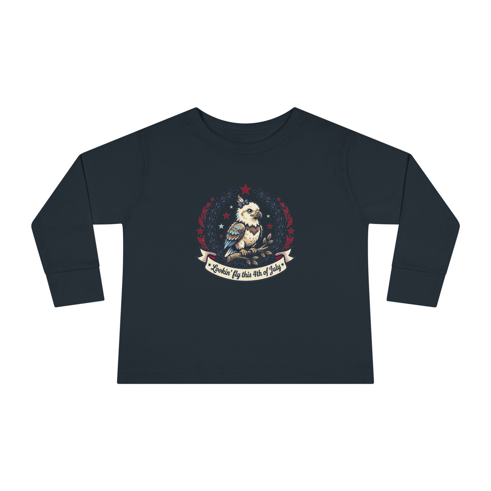 Toddler Long Sleeve Tee — Lookin' Fly This 4th of July