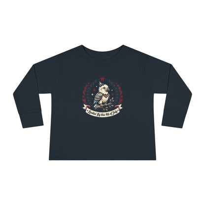 Toddler Long Sleeve Tee — Lookin' Fly This 4th of July
