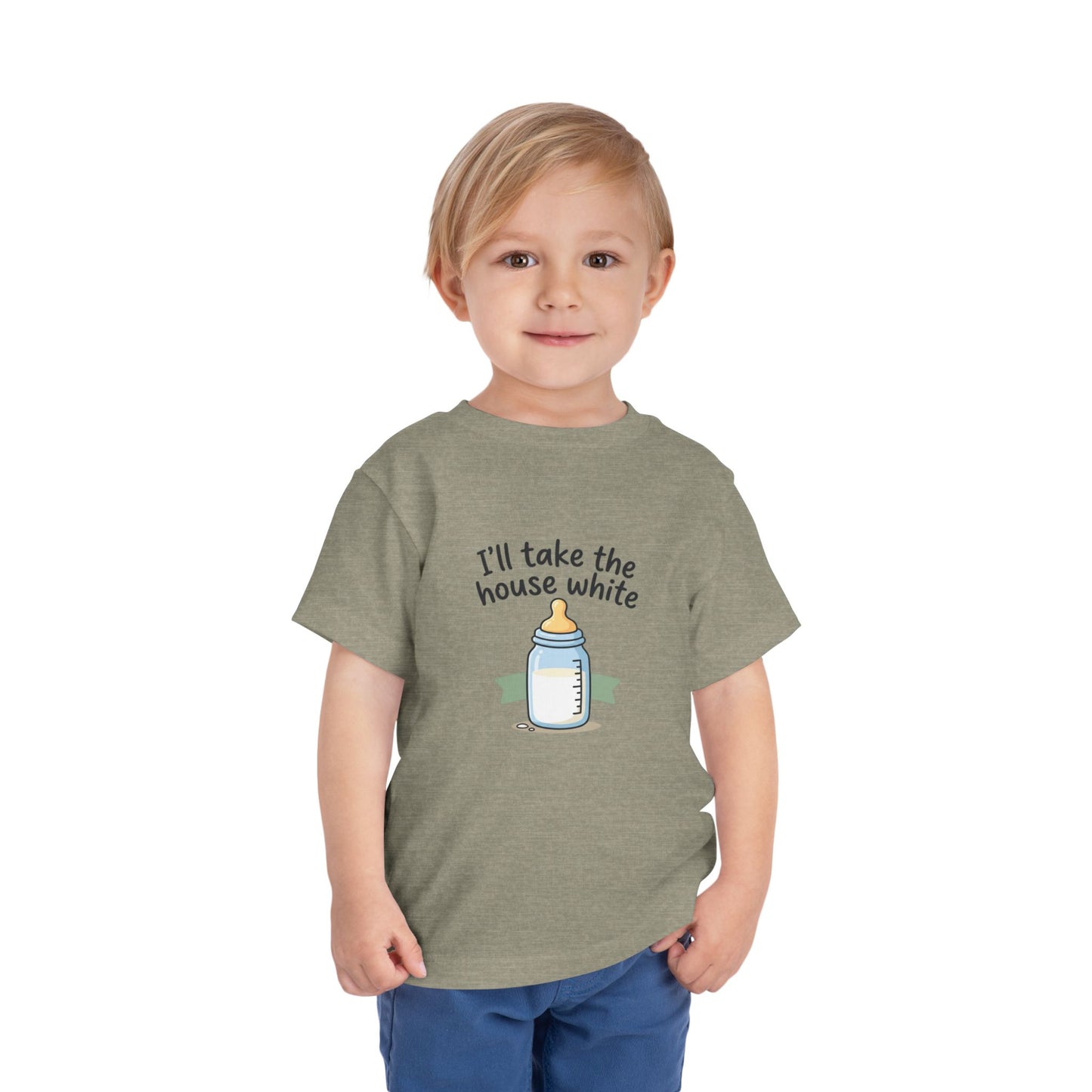 Toddler Tee - I'll Take the House White