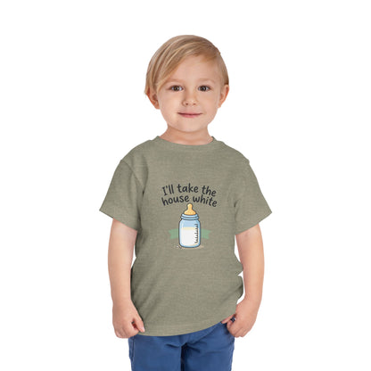 Toddler Tee - I'll Take the House White