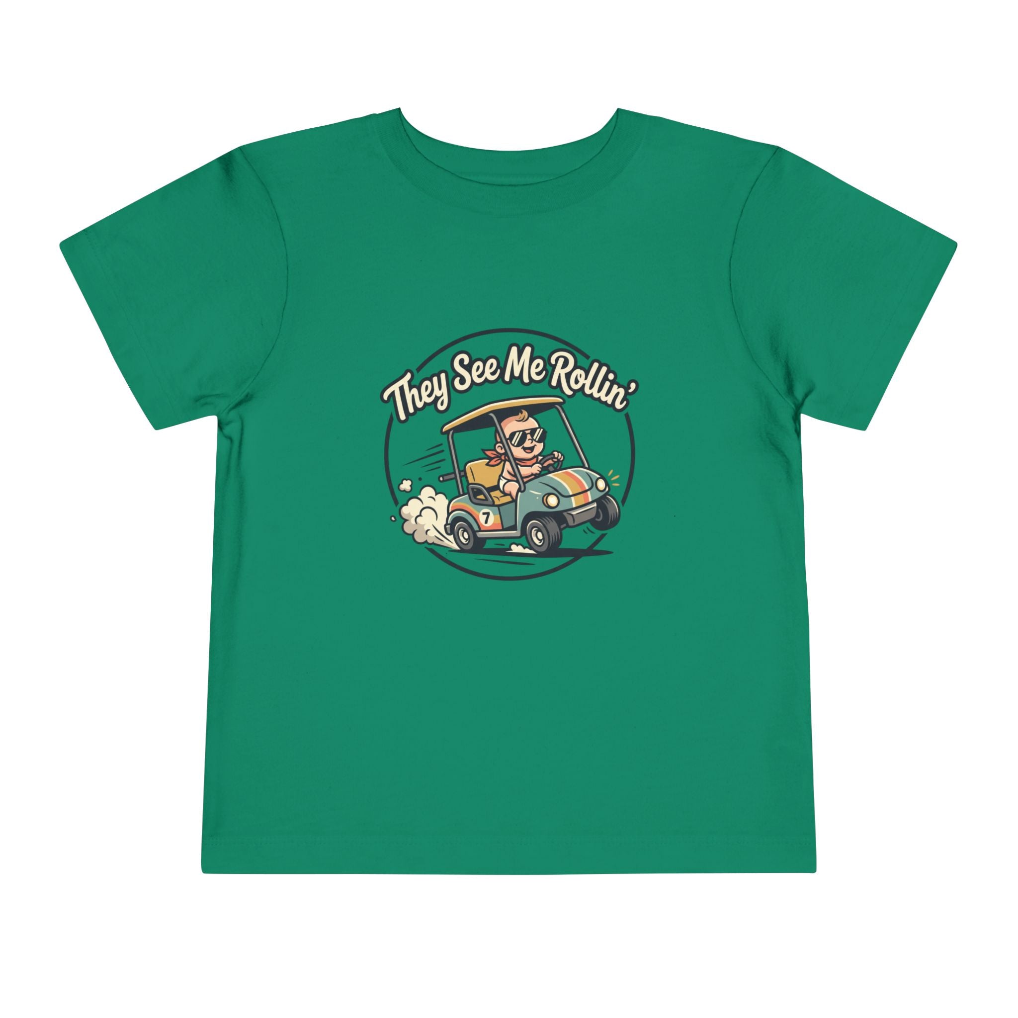 Toddler Tee - They See Me Rollin'