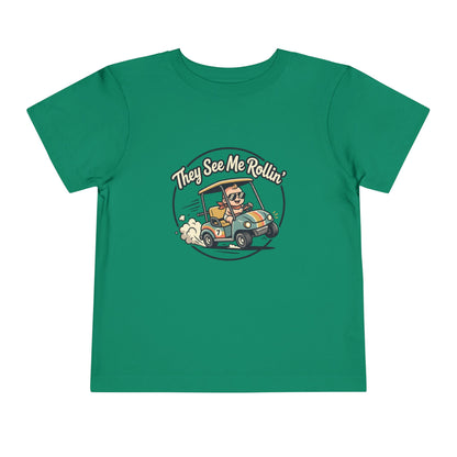 Toddler Tee - They See Me Rollin'