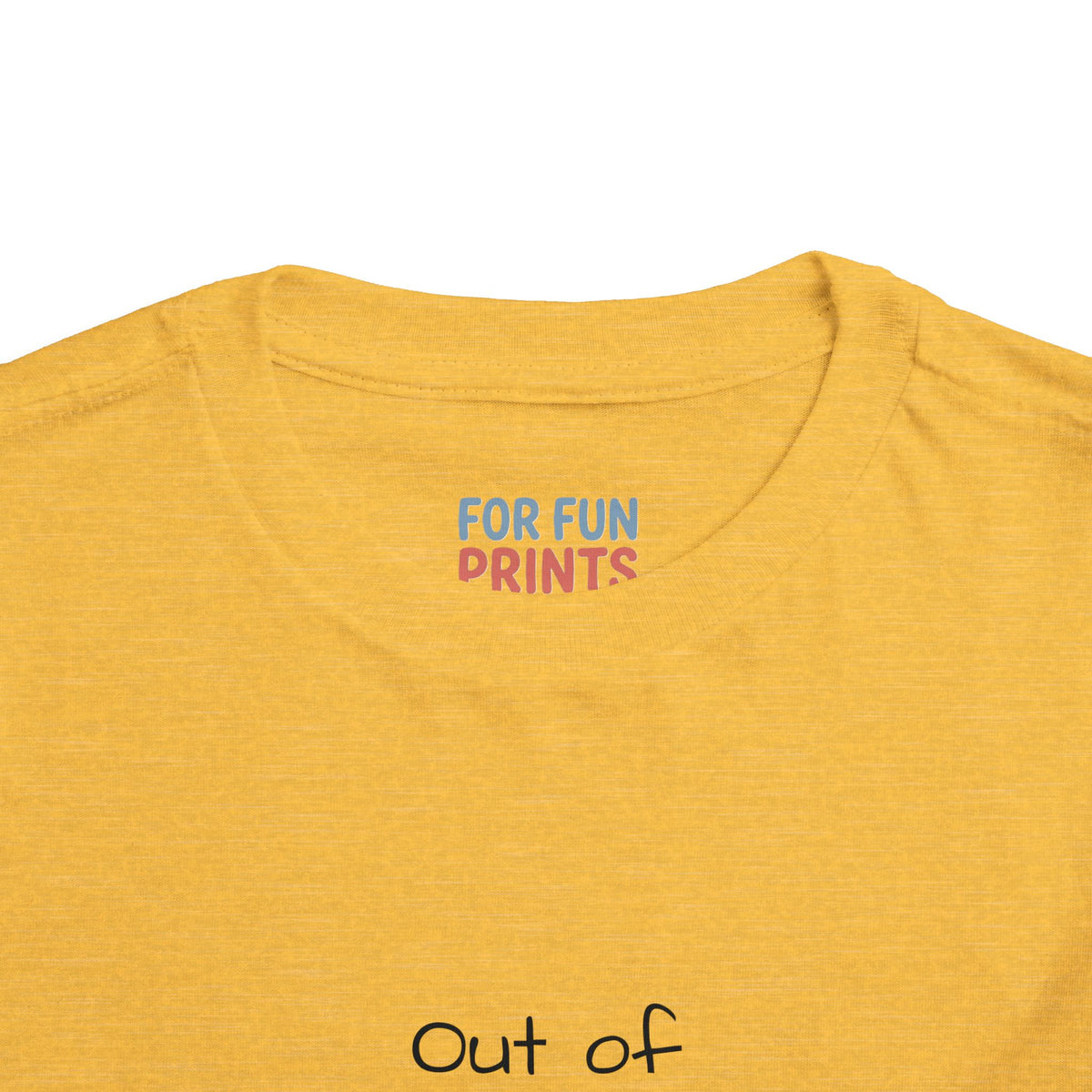 Toddler Short Sleeve Tee - Out of Mom's Place, Got my Own Crib