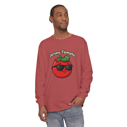 Comfort Colors LS T-Shirt *No Pocket* - Jersey Tomato