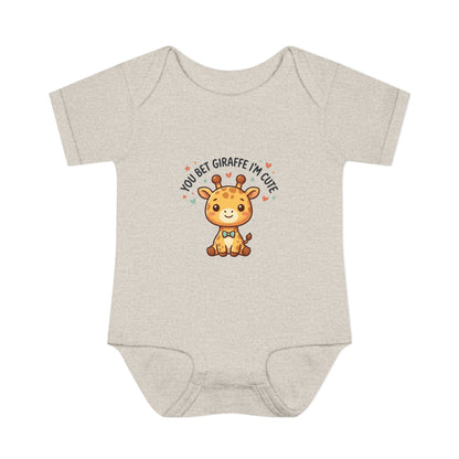 Infant Onesie - You Bet Giraffe I’m Cute