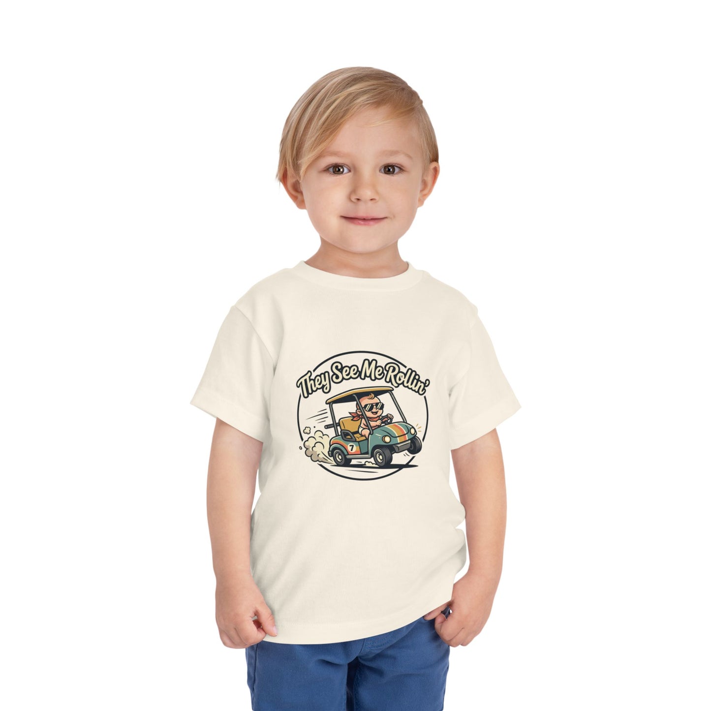 Toddler Tee - They See Me Rollin'