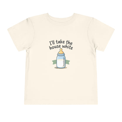 Toddler Tee - I'll Take the House White