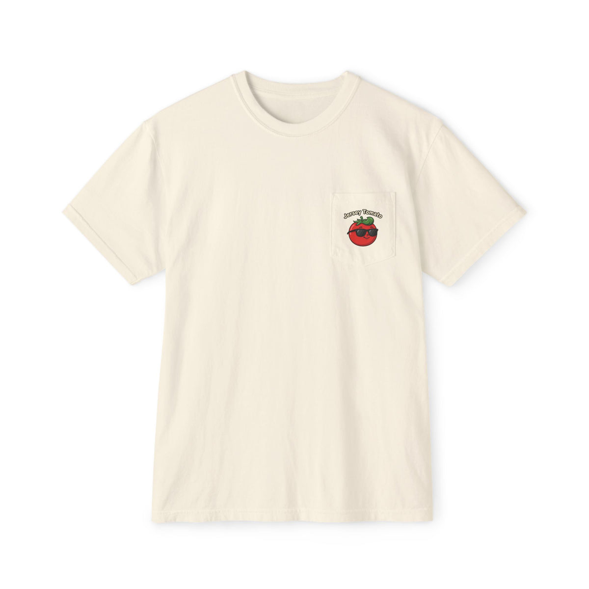 Comfort Colors SS T-Shirt *Pocket* - Jersey Tomato