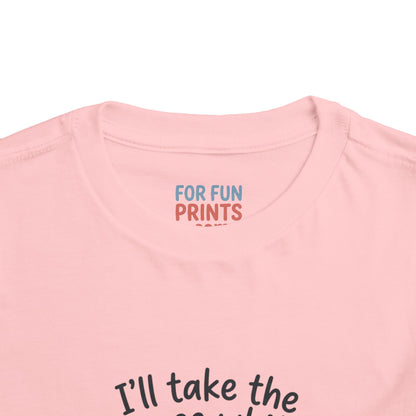 Toddler Tee - I'll Take the House White
