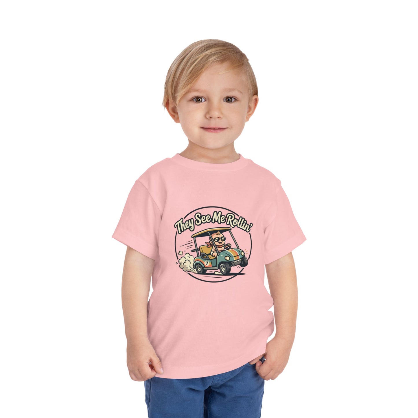 Toddler Tee - They See Me Rollin'