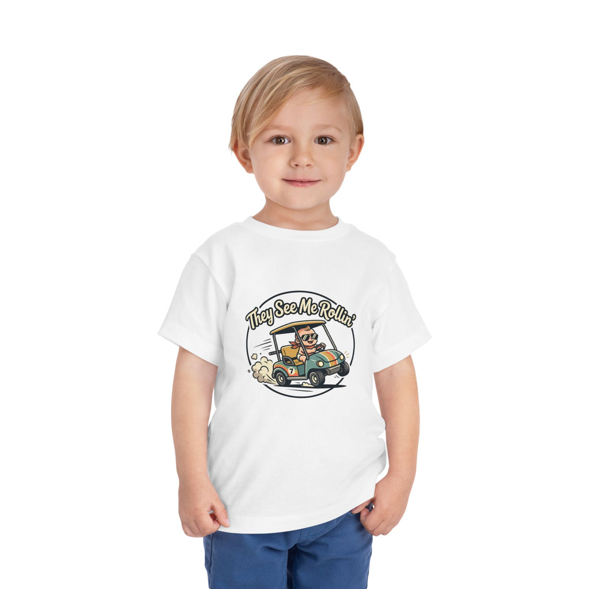Toddler Tee - They See Me Rollin'