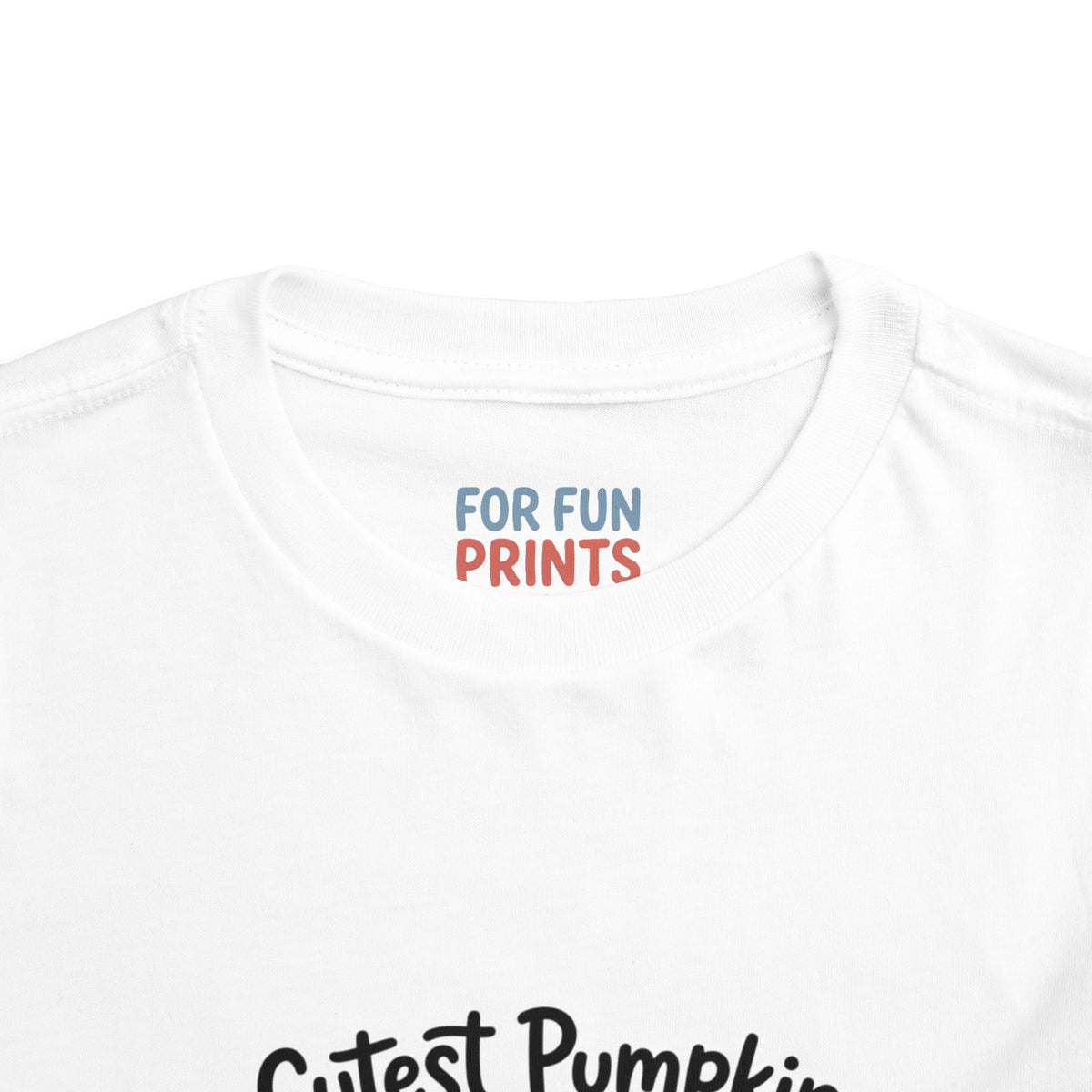 Toddler Short Sleeve Tee - Cutest Pumpkin in the Patch