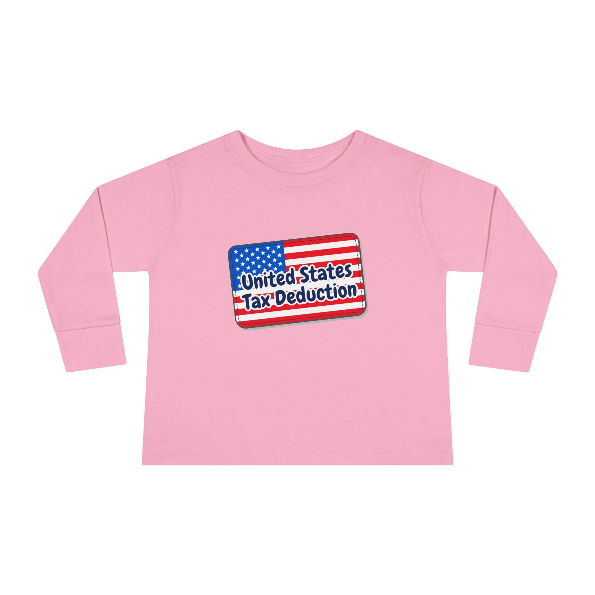 Toddler Long Sleeve Tee - United States Tax Deduction