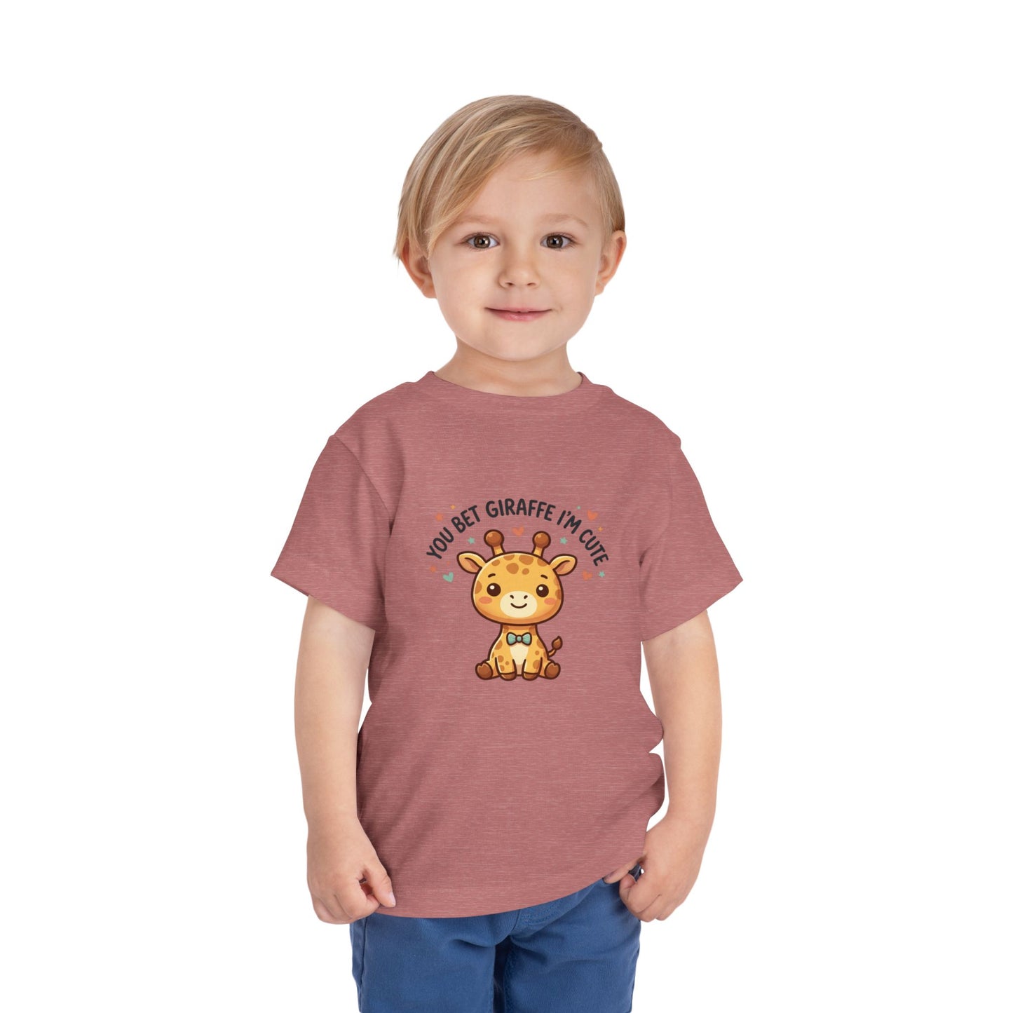 Toddler Tee – You Bet Giraffe I'm Cute
