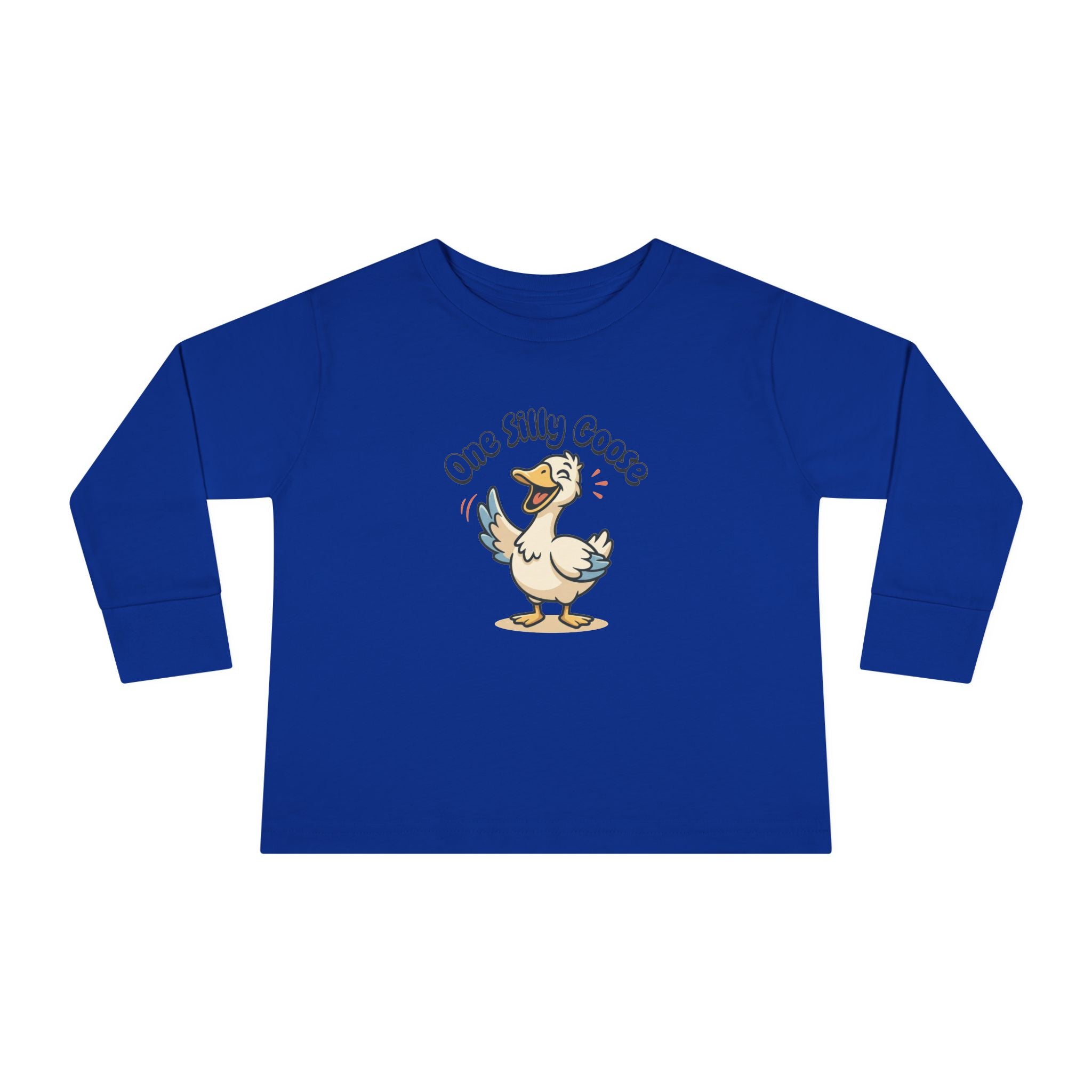 Toddler Long Sleeve Tee — One Silly Goose