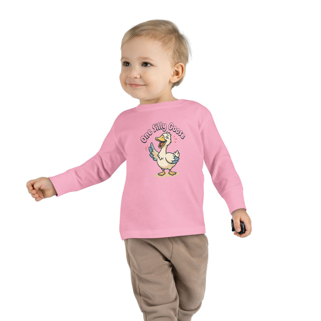 Toddler Long Sleeve Tee — One Silly Goose