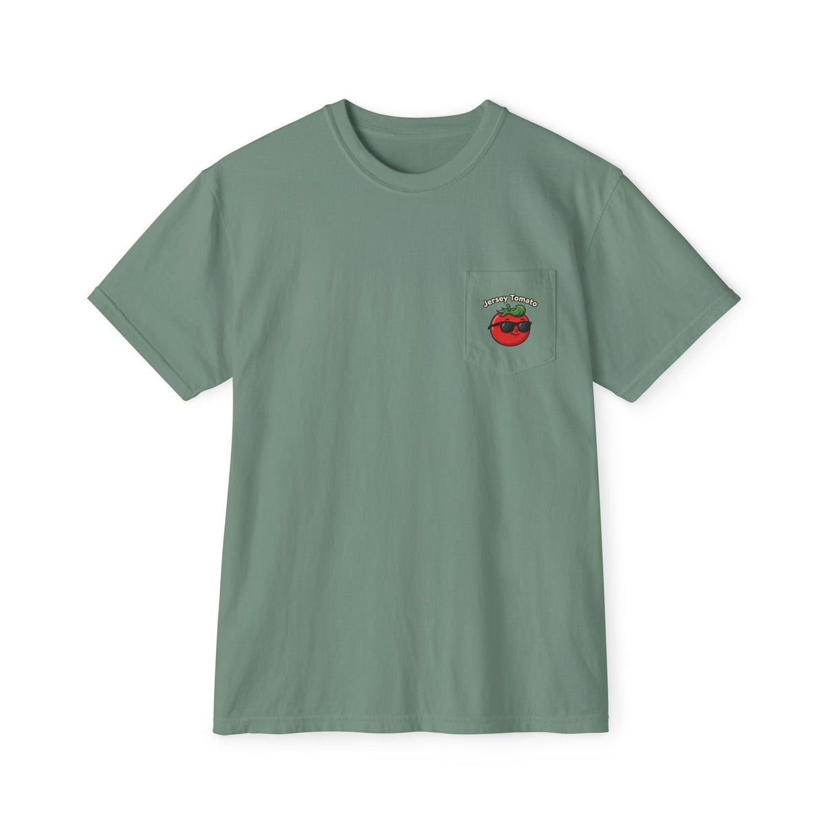 Comfort Colors SS T-Shirt *Pocket* - Jersey Tomato