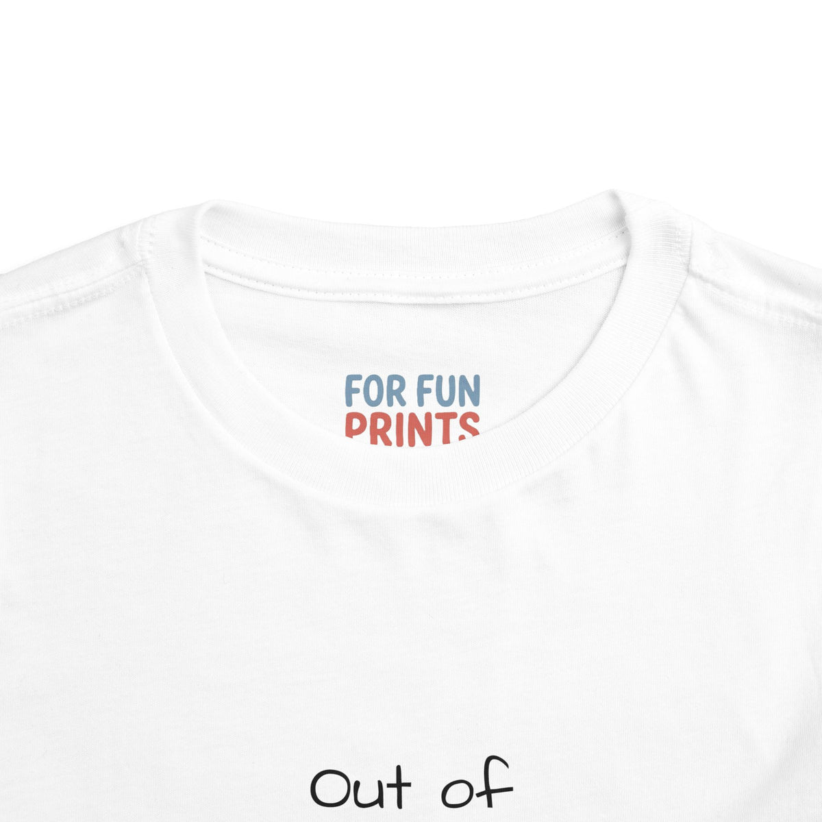 Toddler Short Sleeve Tee - Out of Mom's Place, Got my Own Crib