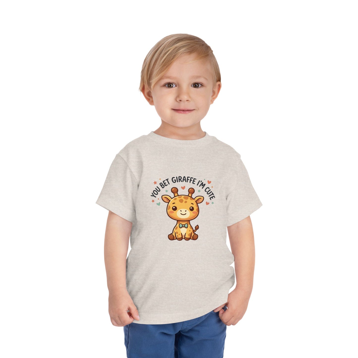 Toddler Tee – You Bet Giraffe I'm Cute