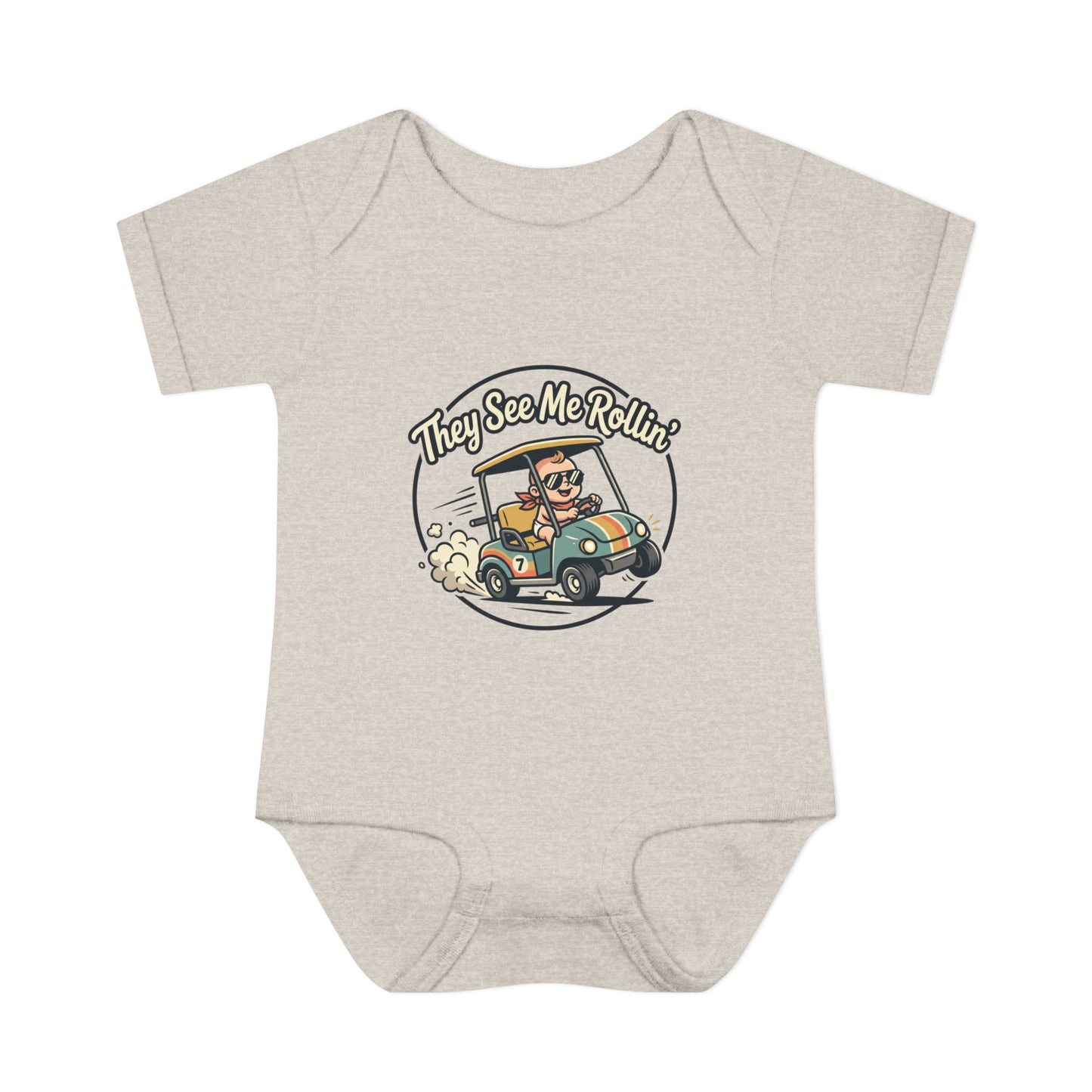 Infant Onesie - They See Me Rollin'