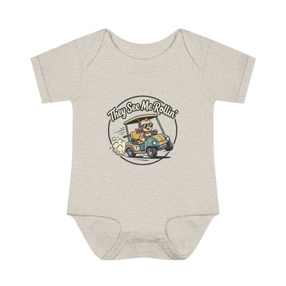 Infant Onesie - They See Me Rollin'
