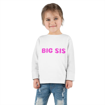 Toddler Long Sleeve Tee - BIG SIS