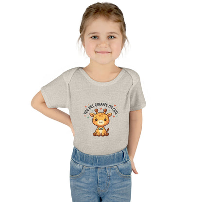Infant Onesie - You Bet Giraffe I’m Cute