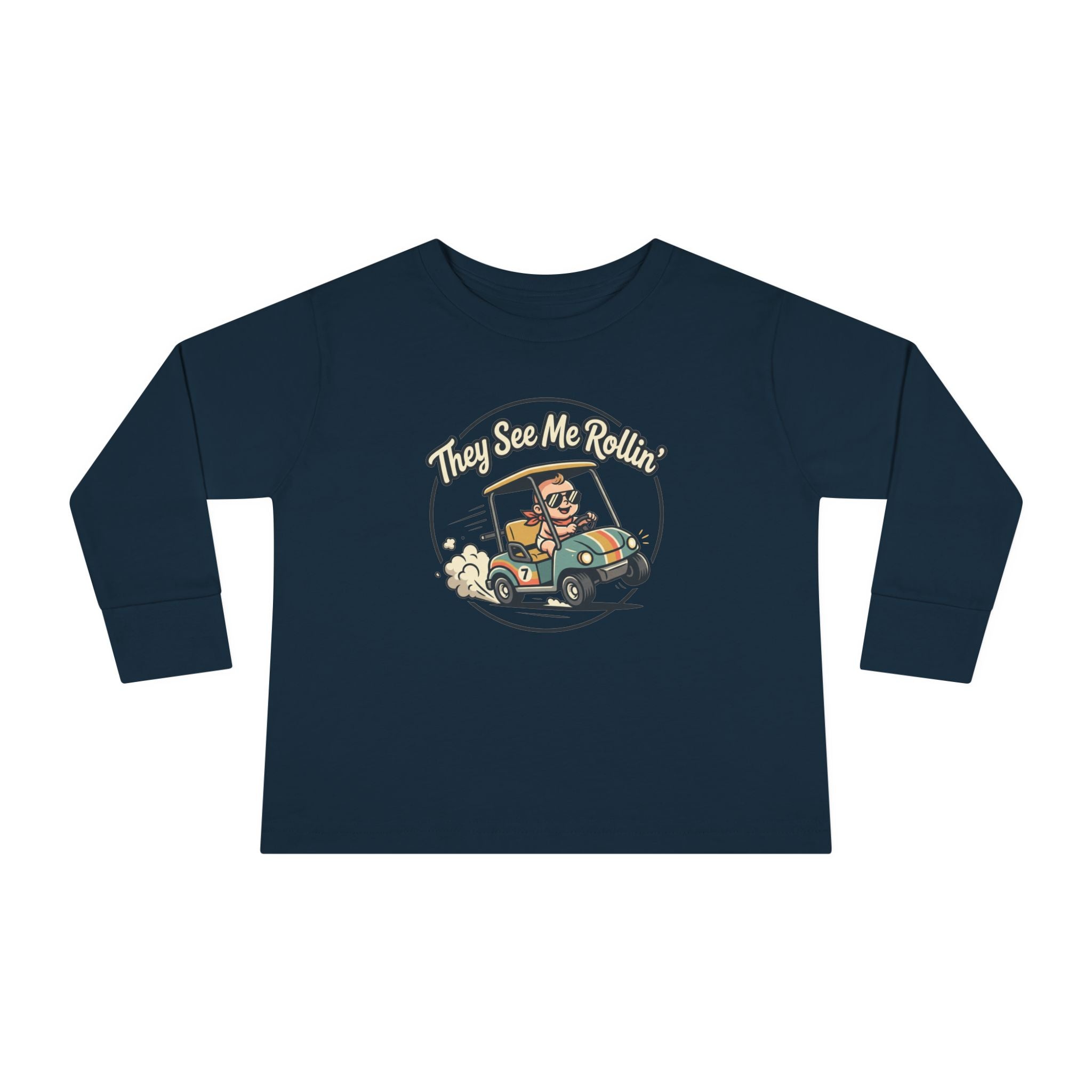 Toddler Tee — They See Me Rollin